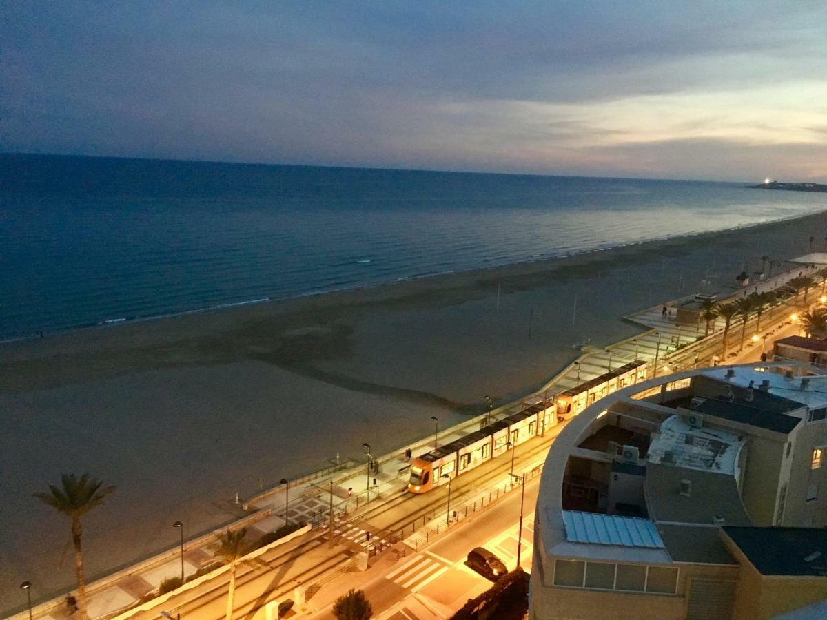 Luxury 12Th Floor Beachfront El Campello Bagian luar foto